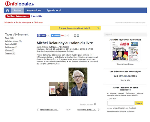 Page infolocale Ouest France